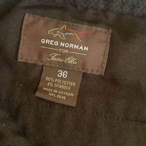 Greg Norman Black Golf Shorts Size 36 - Picture 4 of 9
